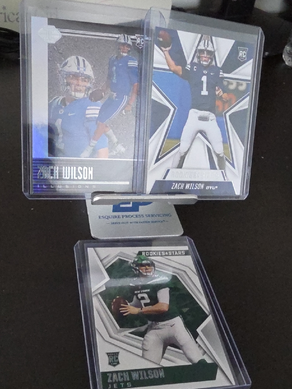 Zach Wilson Rookie Card Lot - Set Of 3